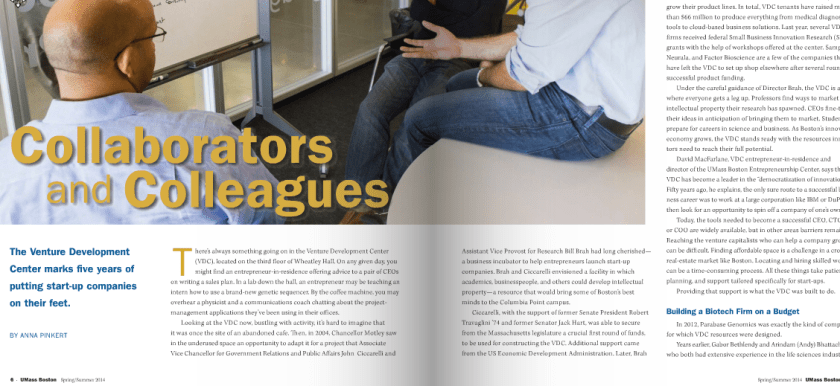 Collaborators and Colleagues